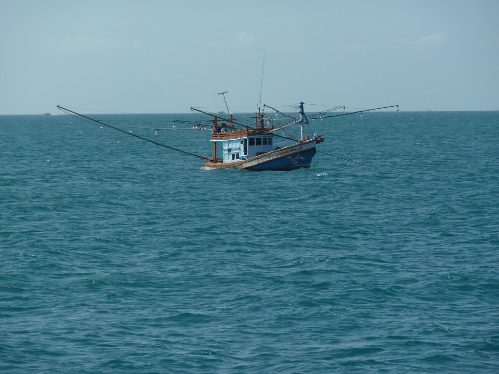 Fish trawler near Ko Samui